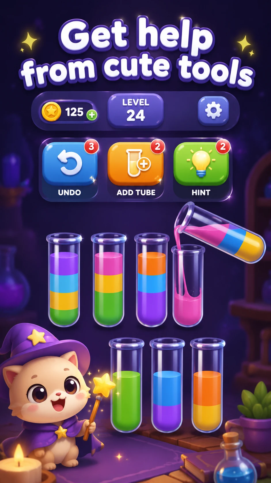 Cup Color Merge screenshot