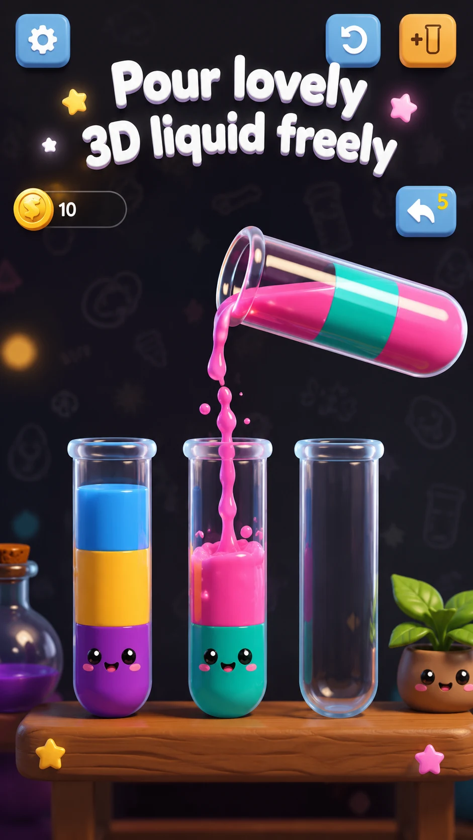 Cup Color Merge screenshot