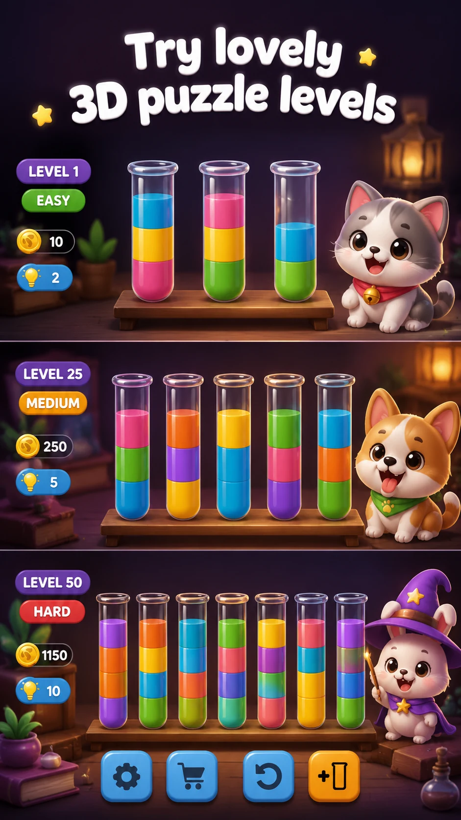 Cup Color Merge screenshot